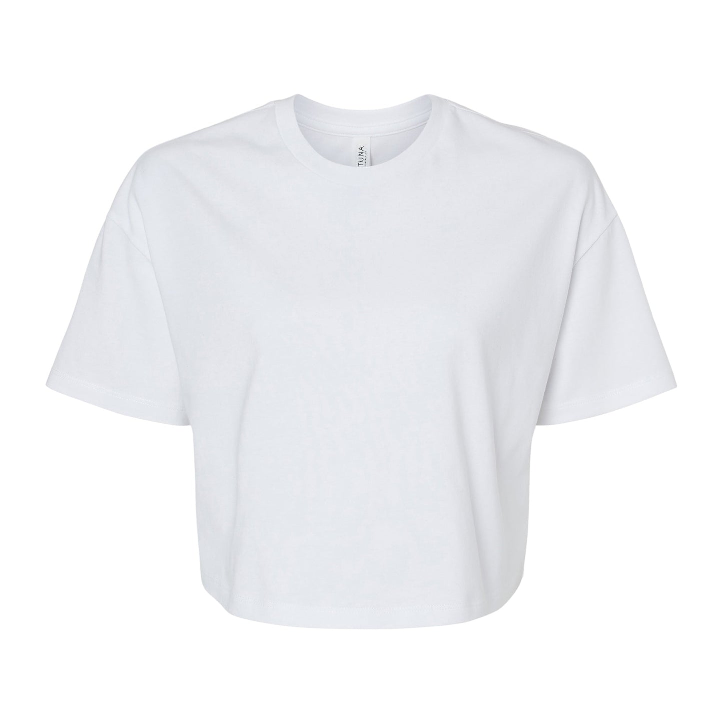 Plain Crop Top Premium T-Shirt