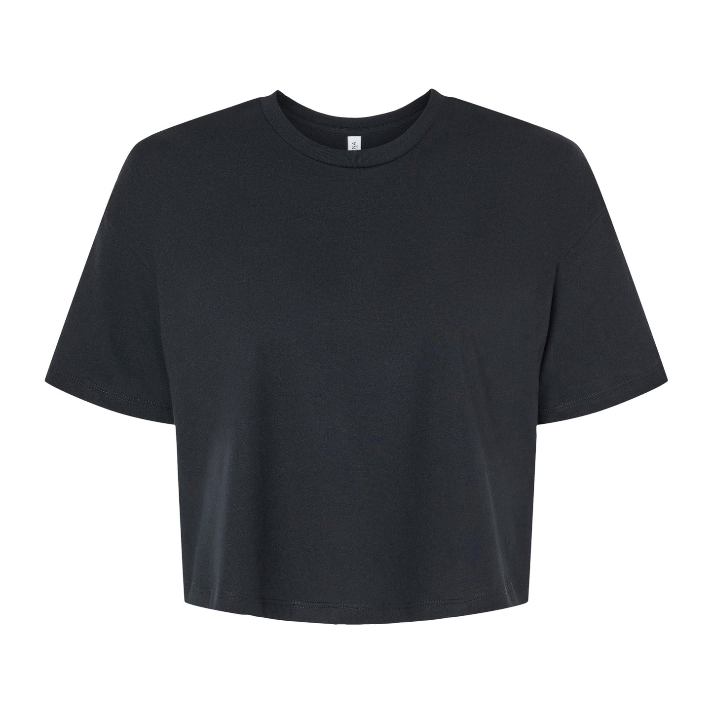 Plain Crop Top Premium T-Shirt