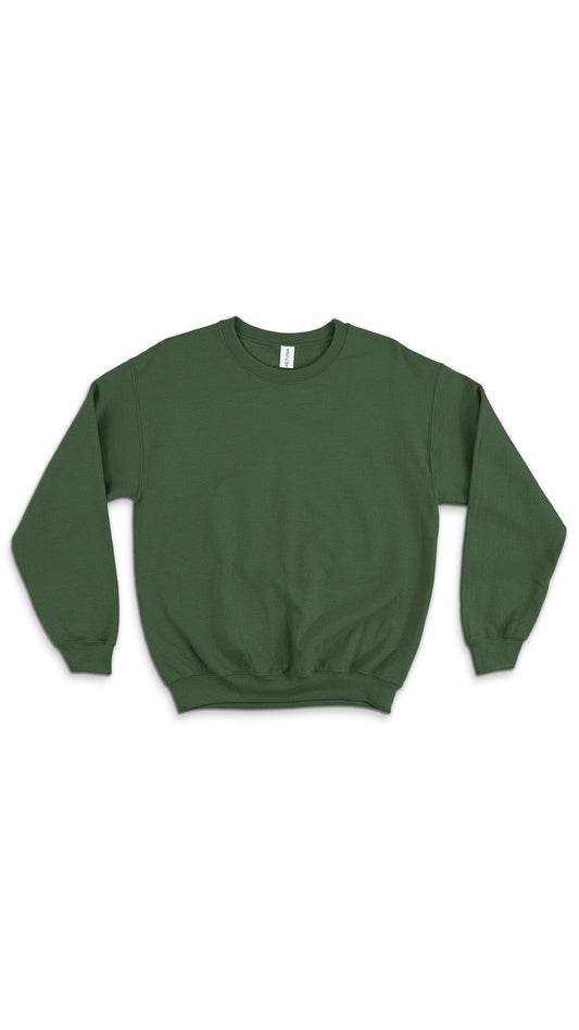 Plain Crew Neck Sweatshirt